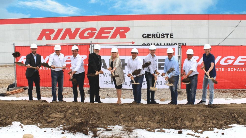 spatenstich bei ringer gerüste und schaltungen spatenstich bei ringer gerüste und schaltungen