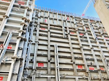 Master PRO steel frame formwork elements in detail