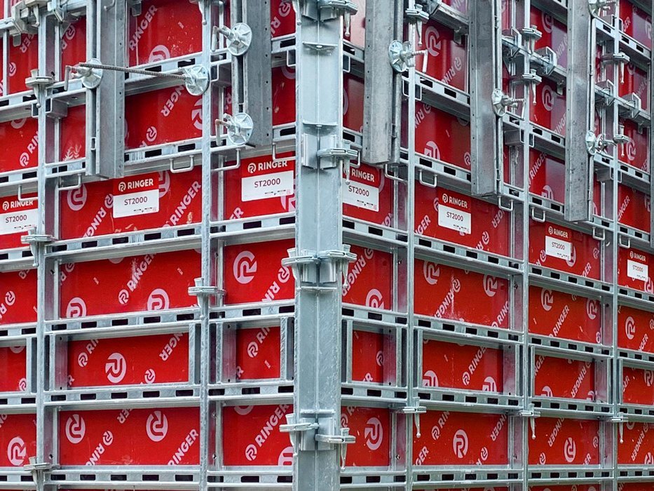 Leichte Stahlrahmenschalung Wandschalung von RINGER ST2000 ST2000