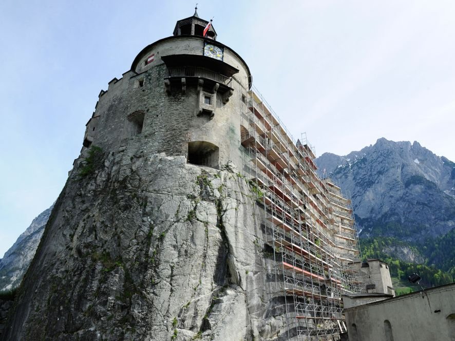 sanierung festung hohenwerfen gerüste von ringer gmbh sanierung festung hohenwerfen gerüste von ringer gmbh