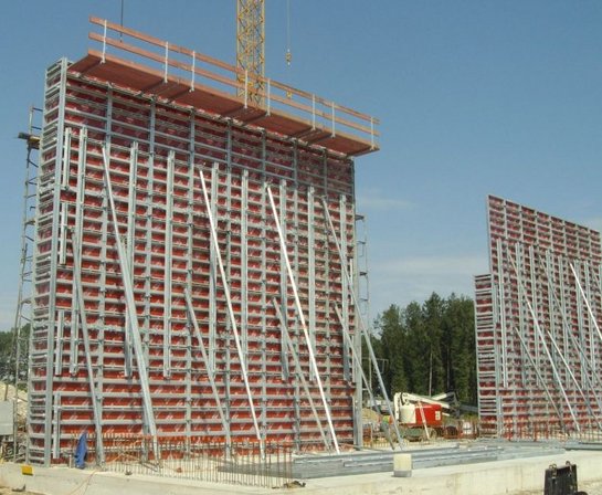 Steel master with panel height 3,30m