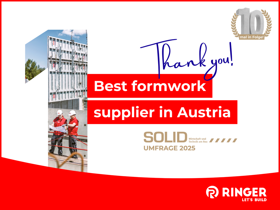 Best Formwork Supplier in Austria - RINGER