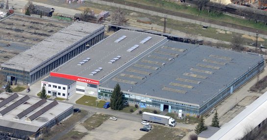 Aluflex company premises in Hungary